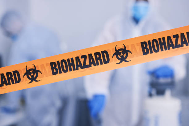 Professional Hoarding Cleanup technician working in Midland, MI